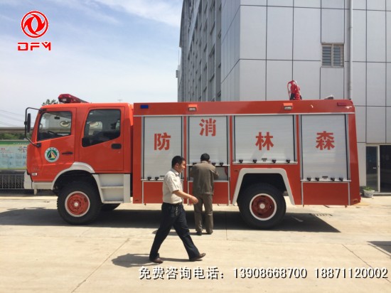 東風(fēng)天錦四驅(qū)消防車